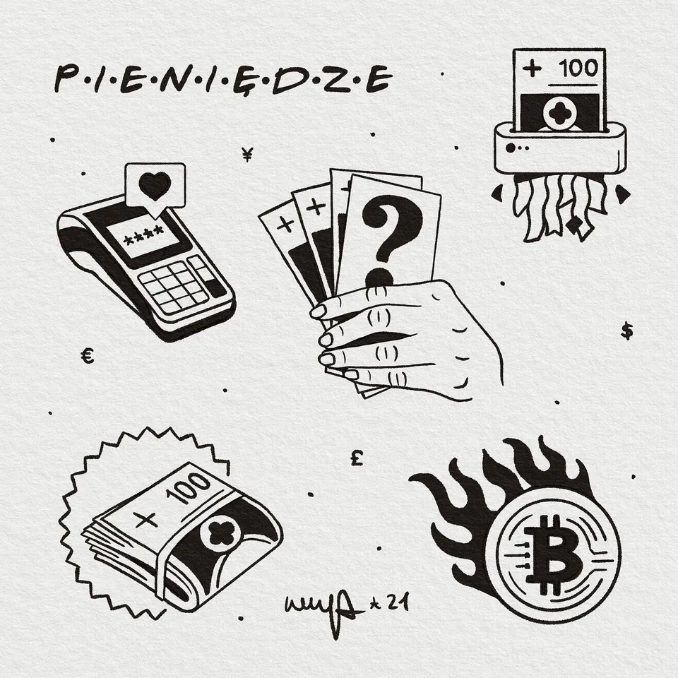 Pieniędze flash — Tattoo, Wujek Darek Tattoo, Warszawa