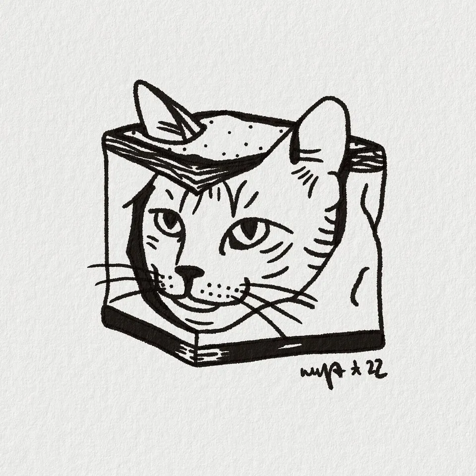 Kot Kremówka z inspiracji do kompletu z Kotem Breloczkiem — Tattoo, Wujek Darek Tattoo, Warszawa