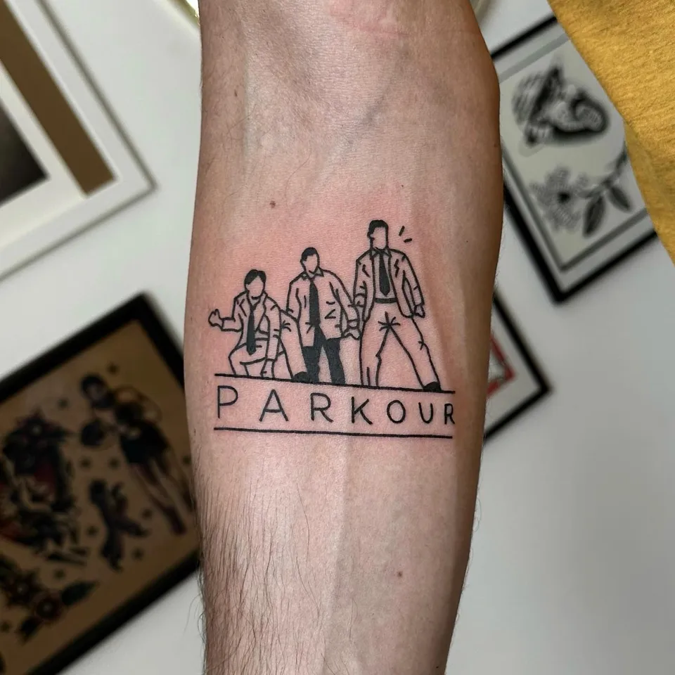 Parkour parkour! — Tattoo, Wujek Darek Tattoo, Warszawa
