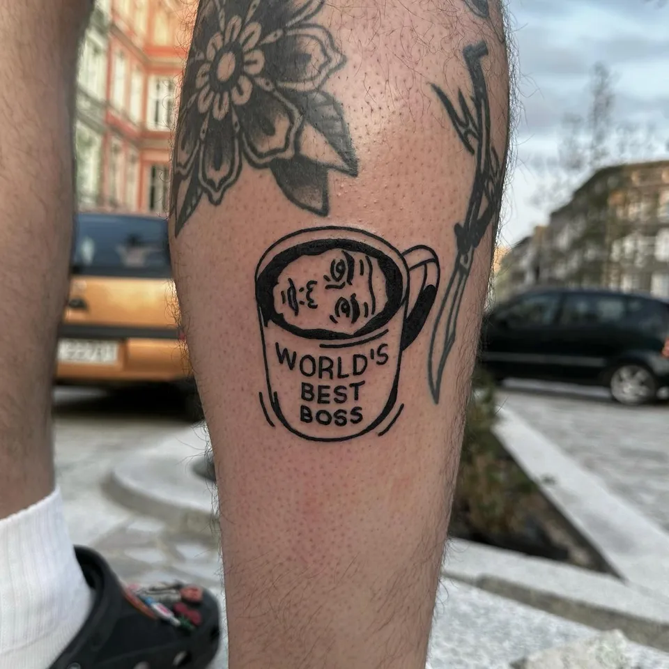 .filip serio szanuje swojego pracodawcę — Tattoo, Wujek Darek Tattoo, Warszawa