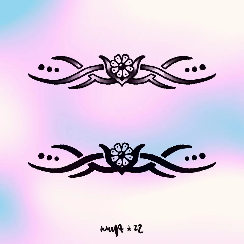 Chujowy tribal 01 — Tattoo, Wujek Darek Tattoo, Warszawa
