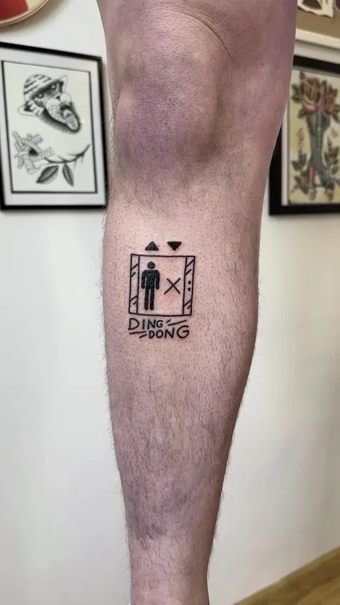Farszem nabijam cukinię — Tattoo, Wujek Darek Tattoo, Warszawa