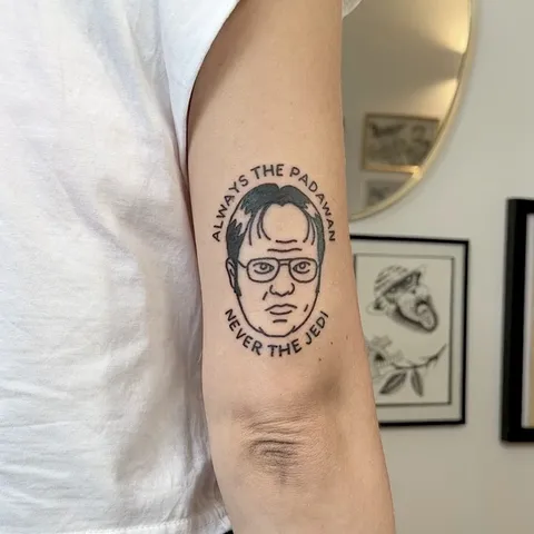 Klasyczny Dwight Zapraszam na tatuaże jeszcze we wrześniu! Wolne wzor… — Tattoo, Wujek Darek Tattoo, Warszawa