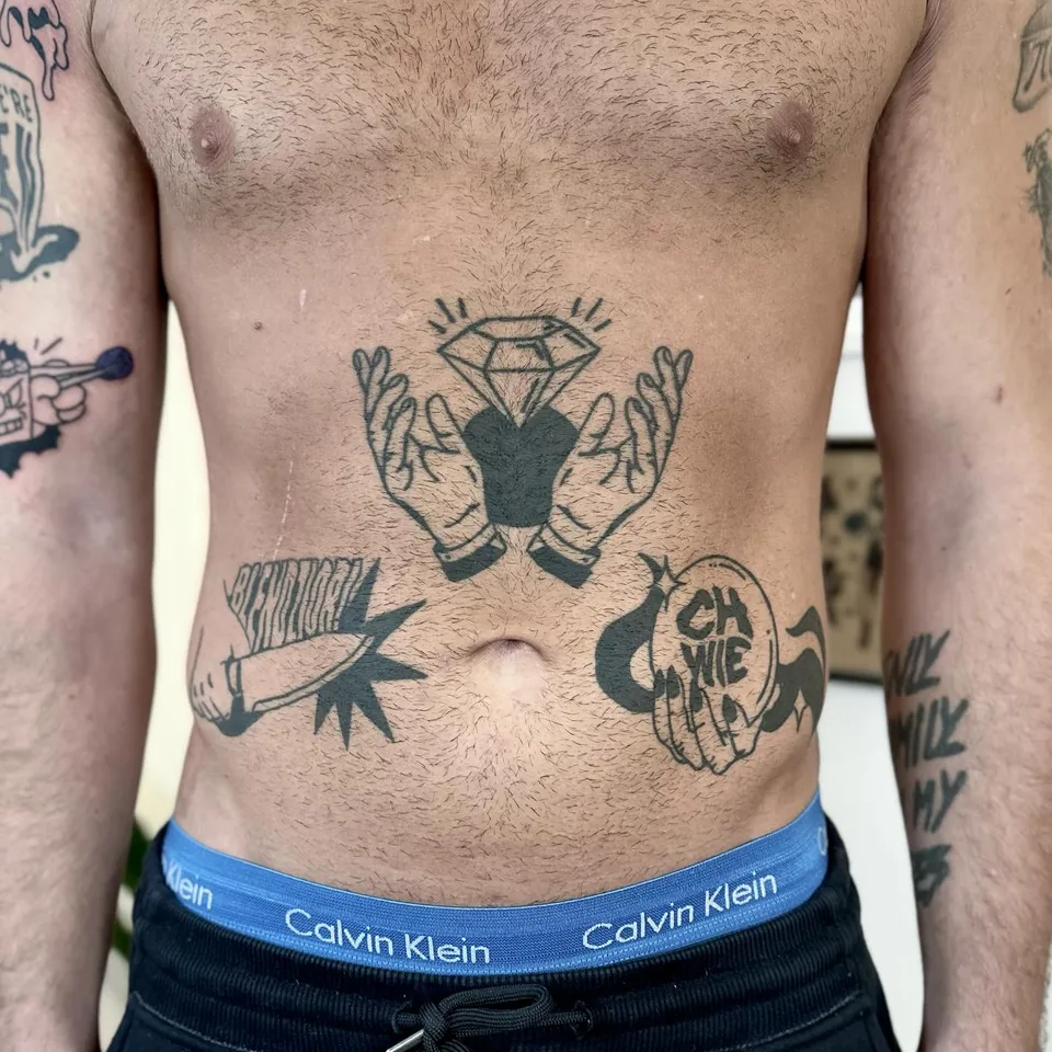 Wygojaki 14, 10 i 6 miesięcy Dzięki za wsparcie od początku — Tattoo, Wujek Darek Tattoo, Warszawa