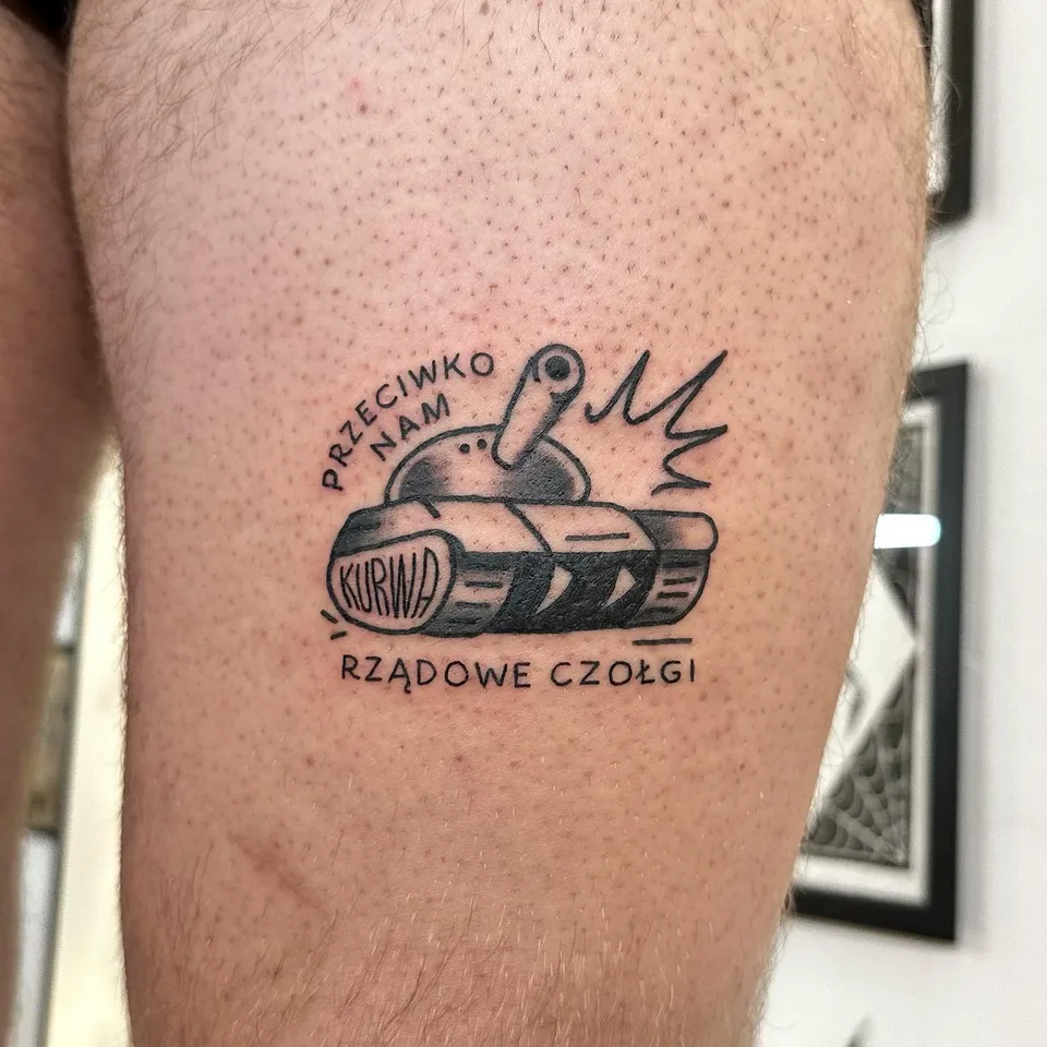 Co tam morda u ciebie? — Tattoo, Wujek Darek Tattoo, Warszawa