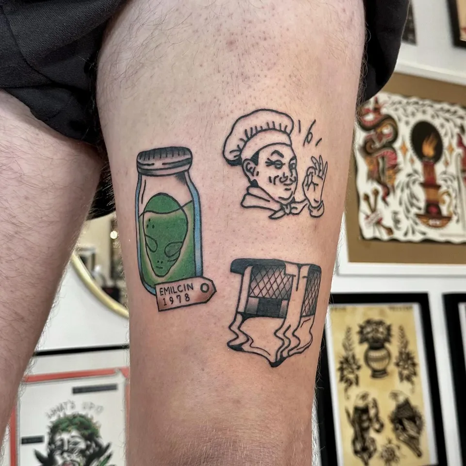 Duchologiczny zestaw dla Maćka — Tattoo, Wujek Darek Tattoo, Warszawa