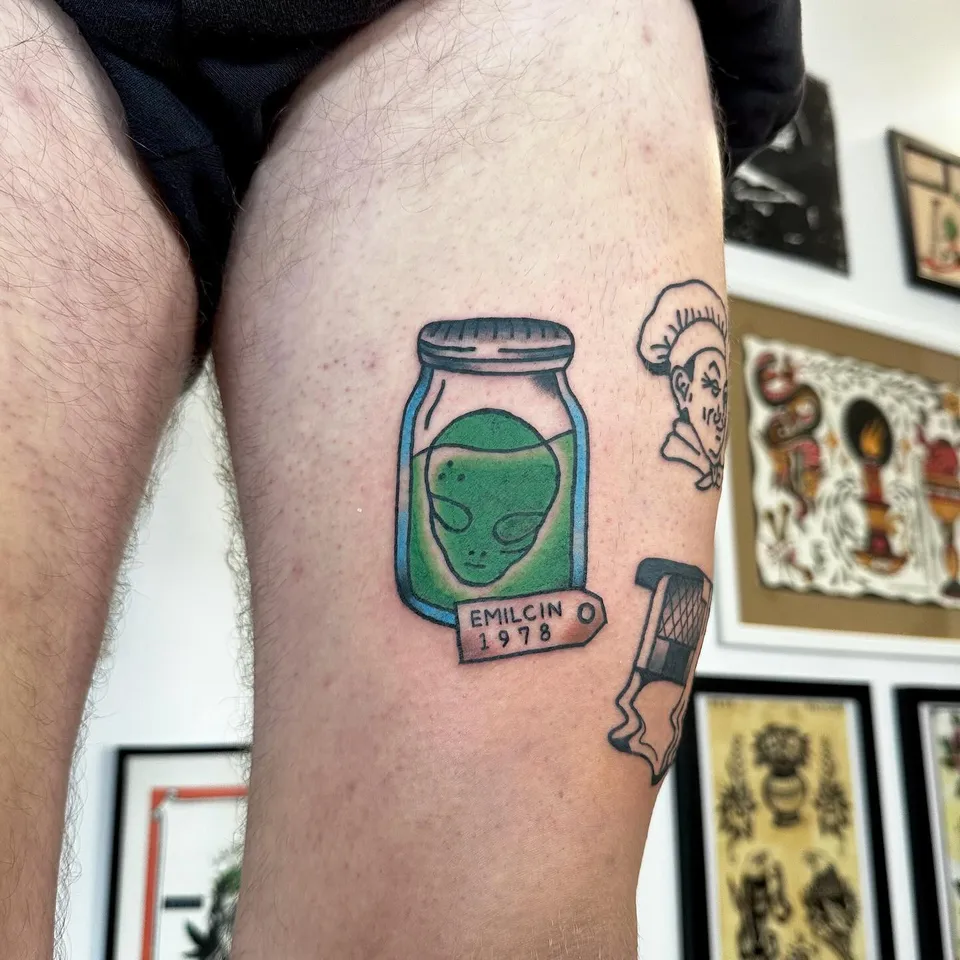 Duchologiczny zestaw dla Maćka (2) — Tattoo, Wujek Darek Tattoo, Warszawa