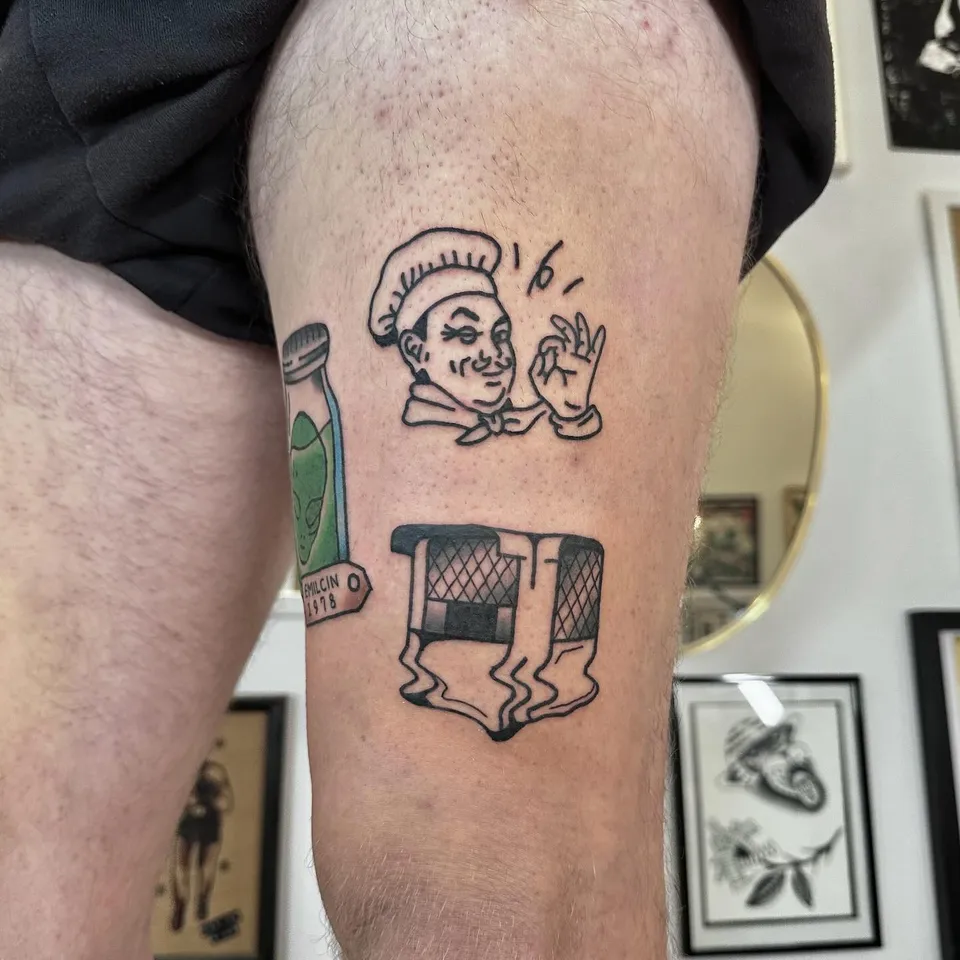 Duchologiczny zestaw dla Maćka (3) — Tattoo, Wujek Darek Tattoo, Warszawa